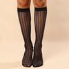 3 Pair Sexy Fishnet Stockings Hollow Out Woman Socks Transparent Knee High Socks Gothic Lolita Japanese Mid-Tube Female Socks