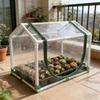 Small Plant Shelter 78X40X50cm Visible substance Structure For Winter Maintenance And Dampness Control