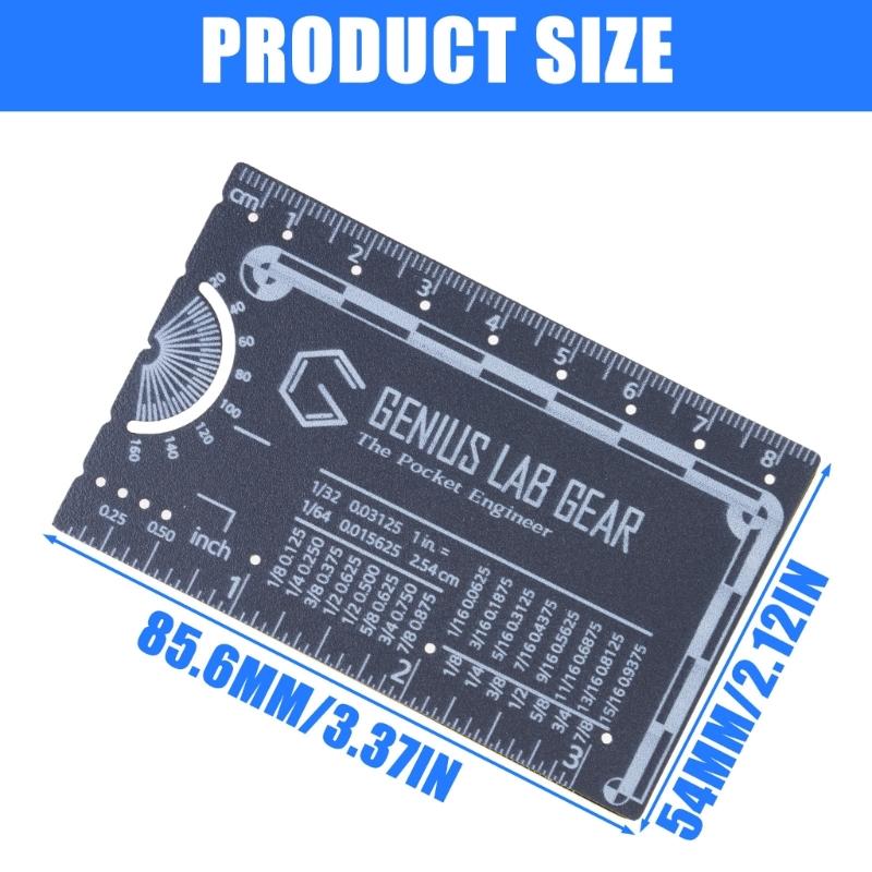 High Accuracy Alloy Scale Engineering Ruler Lightweight Measuring Instrument For Architects Designers Technical Drawing