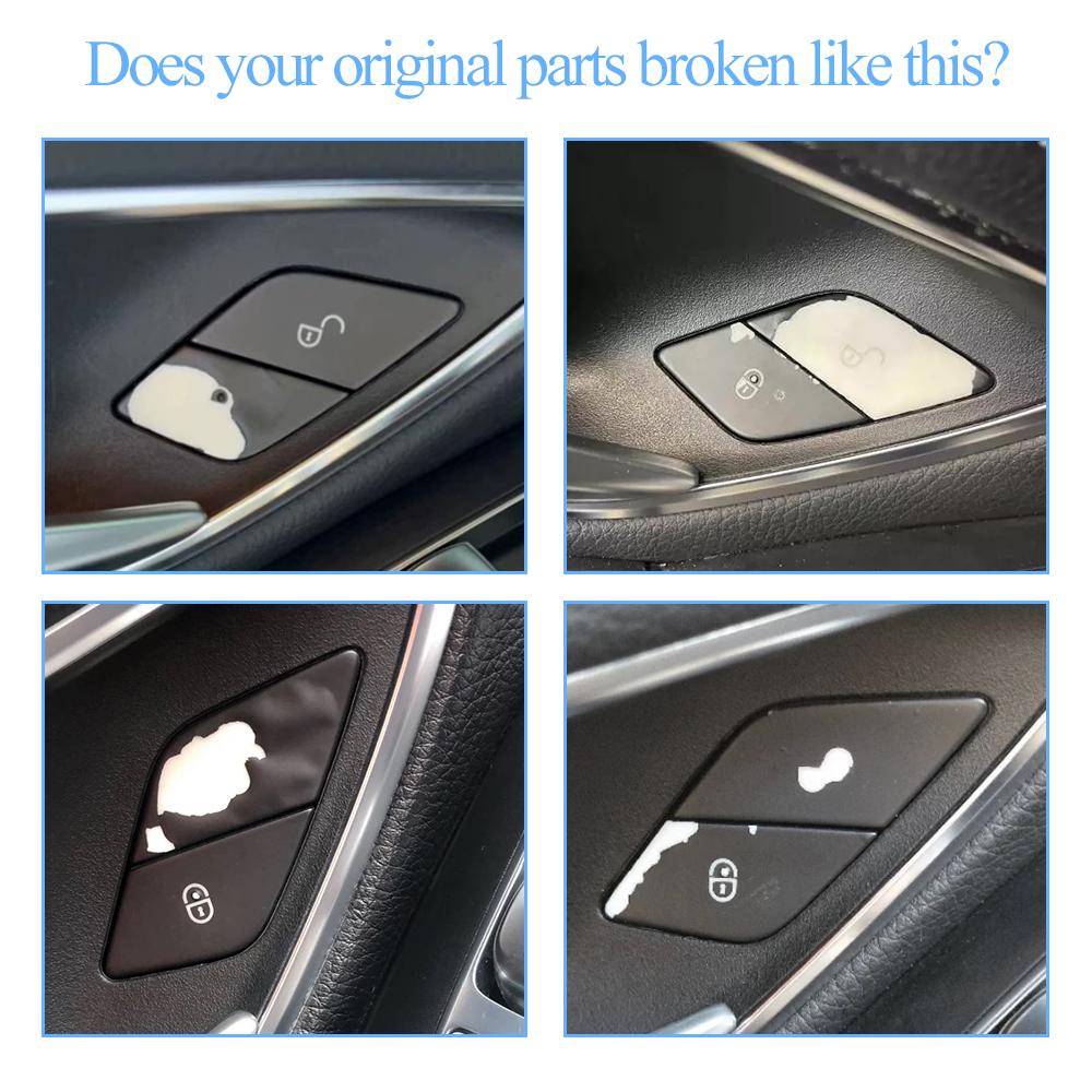 Car Interior Door Lock Unlock Switch Button Cover For Mercedes Benz C GLC EQC V Class W205 W253 N293 W447 2059055251 2059055151