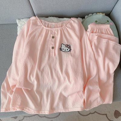 Women's Cloud Cotton Crew Neck Pajama Set - New Winter 2025 Long Sleeve Top & Pants