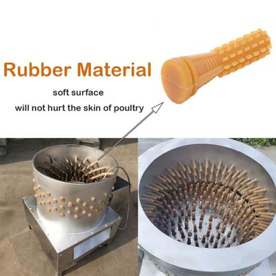 50Pcs Chicken Plucker Fingers Poultry Hair Feather Removal Machine Accessories Rubber Plucking Fingers for Chickens Turkeys Ducks Geese