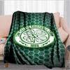 Cel-tic Football Club Crest Printed Throws Blanket Soft Flannel Blankets for Couch Bed Gifts for Men Women Picnic blanket Christmas gifts