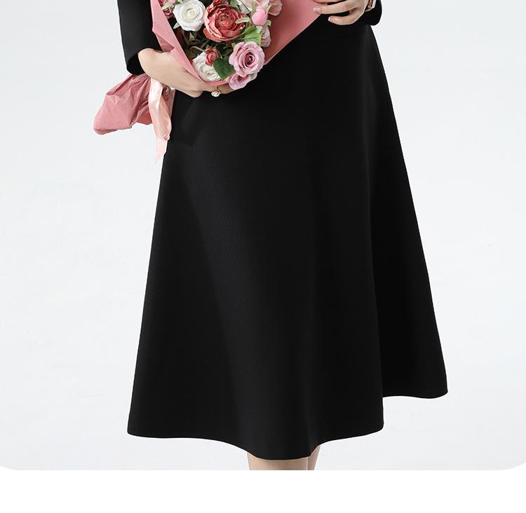 Xiangchunniao Hepburn Style Women's Luxury Suit Skirt: Waist-Slimming, Professional, and Elegant for Commuting.