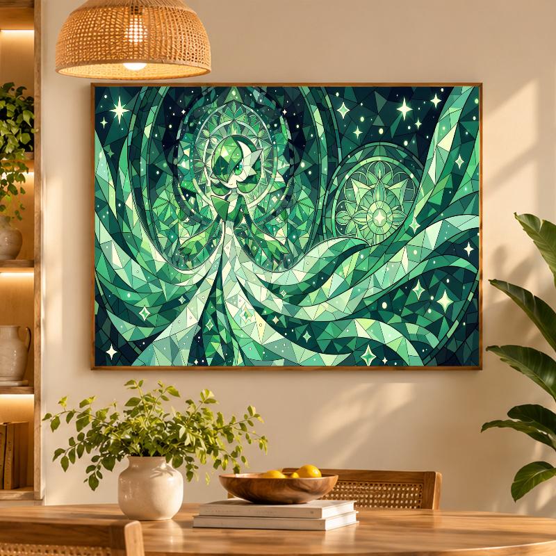 5D Diamond Painting Gardevoir DIY Full Drill Diamond Art Kit Home Decoration