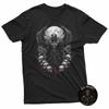 Dark Fantasy Skull Angel Shirt Gothic Graphic Tee T-Shirt Unisex T-Shirt