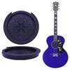 Sound Mute Soundhole Cover Dust Cover Black Sound Adjustment Silent Small Acoustic Guitar Compatible Practice Mute Night Practice