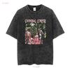 CANNIBAL CORPSE THE WRETCHED SPAWN NEW Band Merch Black T shirt long or short sleeves vintage Washed designer clothes Slightly