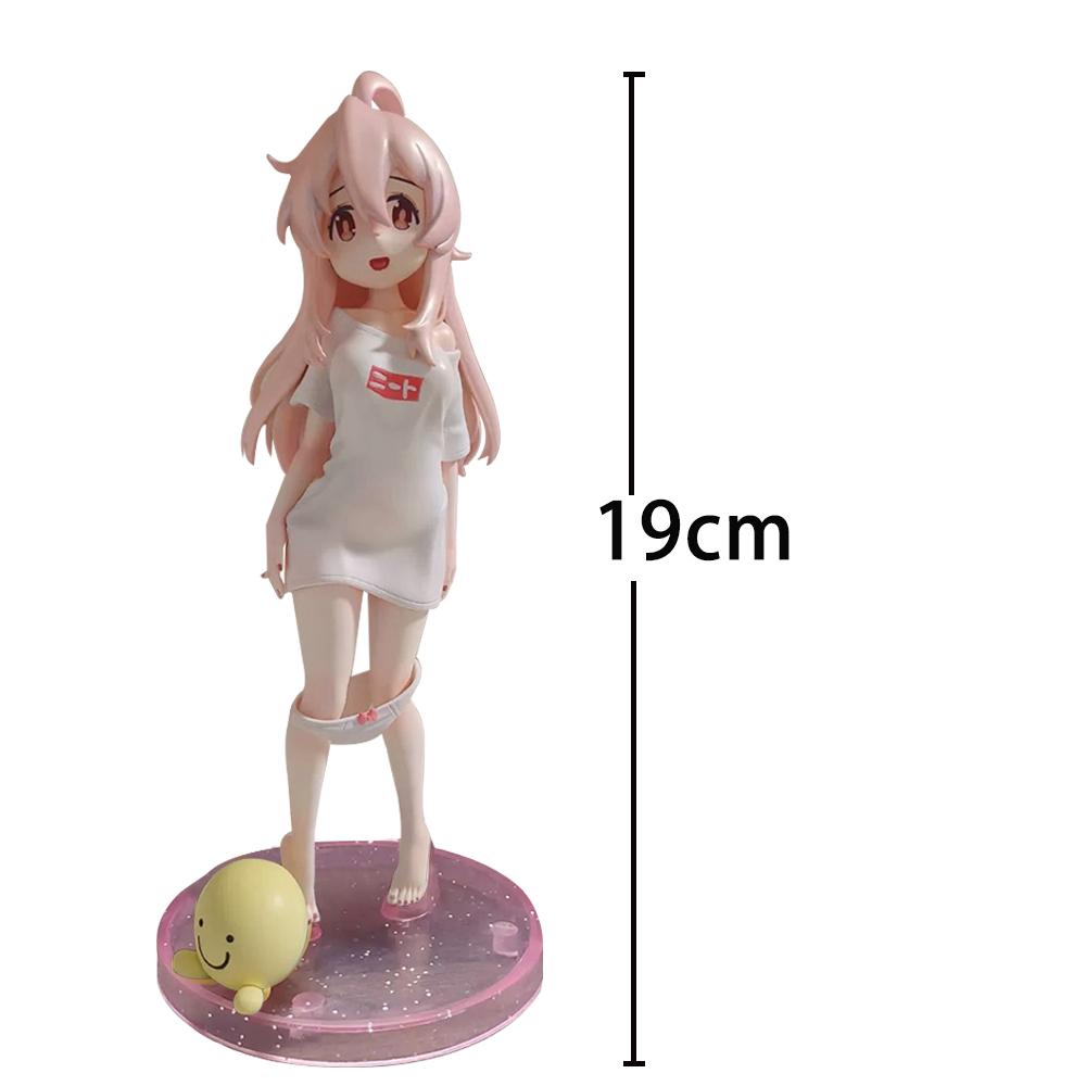 

Anime Mahiro Oyama Figure Standing Pose Action Figure Kawaii Cute Girl model desktop ornaments Collection child toy Gifts 19cm 19cm