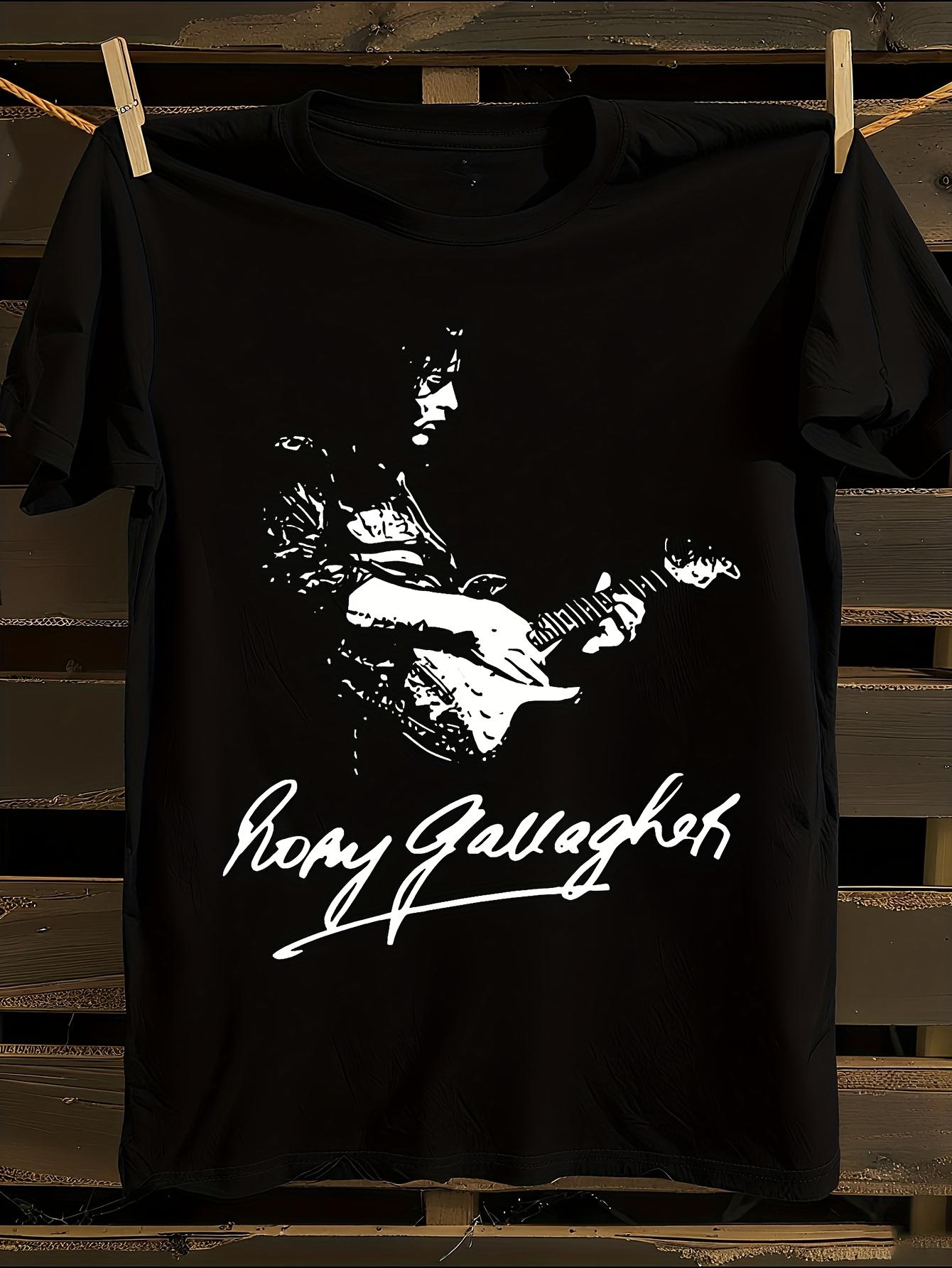 s Rory Gallagher Signature Guitar T-shirt L