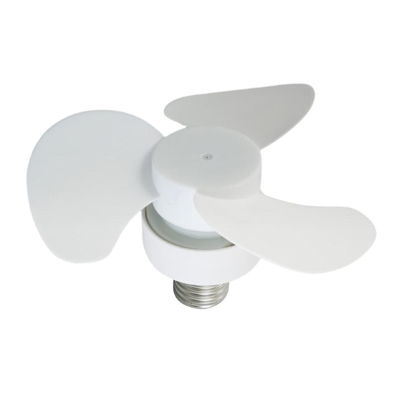 5.5inch Chandelier Fan E27 Thread Ceiling Fan 360 Degree Adjustment Low Noise Electric Fan Cooling Fan for Indoor