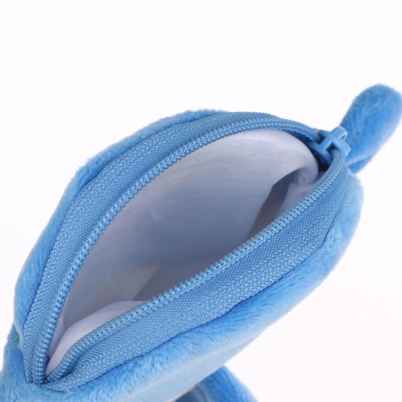 1Pcs Plush Zipper Coin Wallet Cute Pufferfish Mini Coin Purse Women'S Small Change Bag Key Earphone Pouch
