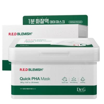 Red Blemish Quick PHA Mask (30 Sheets)
