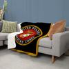 Marine Corps-Emblem digital bedrucktes Polyester Schlafzimmer Samt Flanell Weiche Sofabezug Decke Vlies Weiche Bezugdecken für Betten
