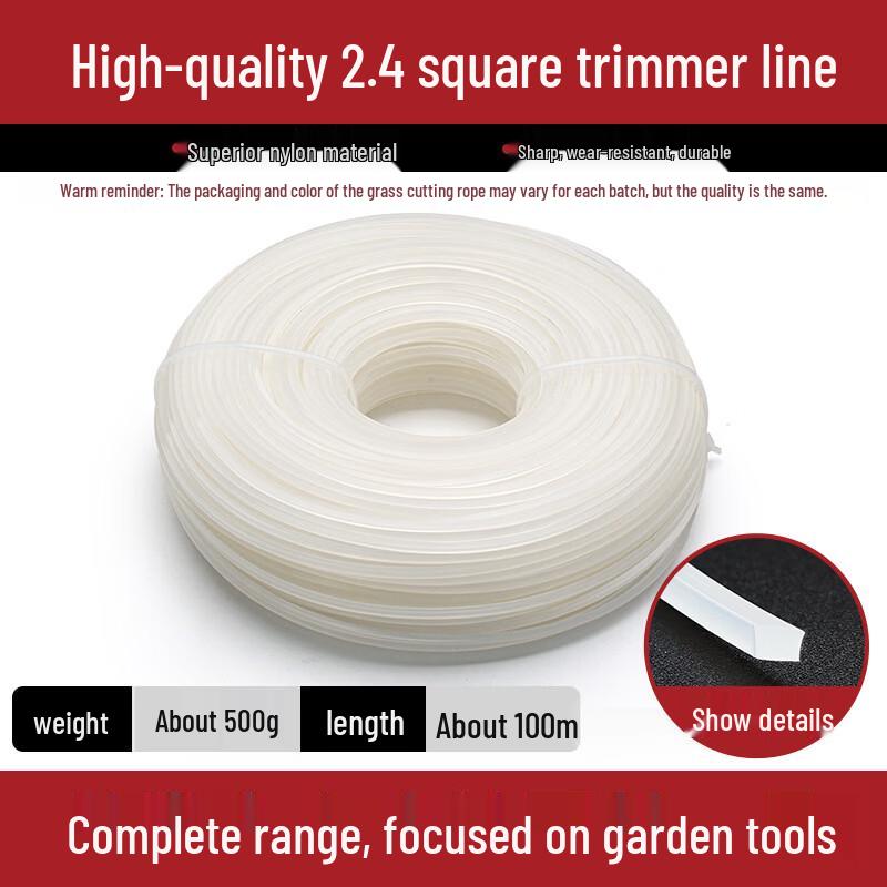 Lilang Hochleistungs-Trimmerfaden für Rasenmäher