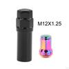20 Pieces M12 Wheel Lug Nuts with Socket Open End Spare Parts Accessory Replacement
