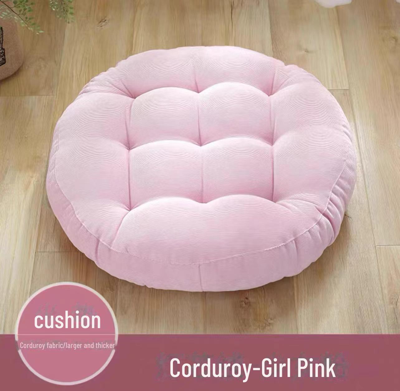 Эргономичная подушка для стула-татами для офиса и гостиной Small Round 42cm Thick 6-8cm 1517₽