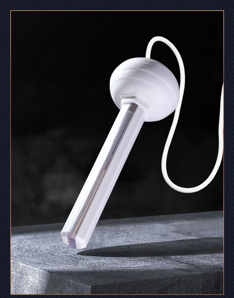 Miji Blue Crystal Rechargeable Heating Rod Adult Toys - 100 Pack