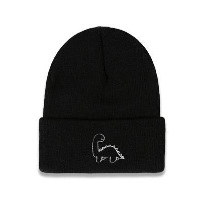 Cold Autumn Winter Knitted Hats Acrylic Fiber Warm-keeping Fashion Cap Thickened Headwear Beanie Sporting Casual Party