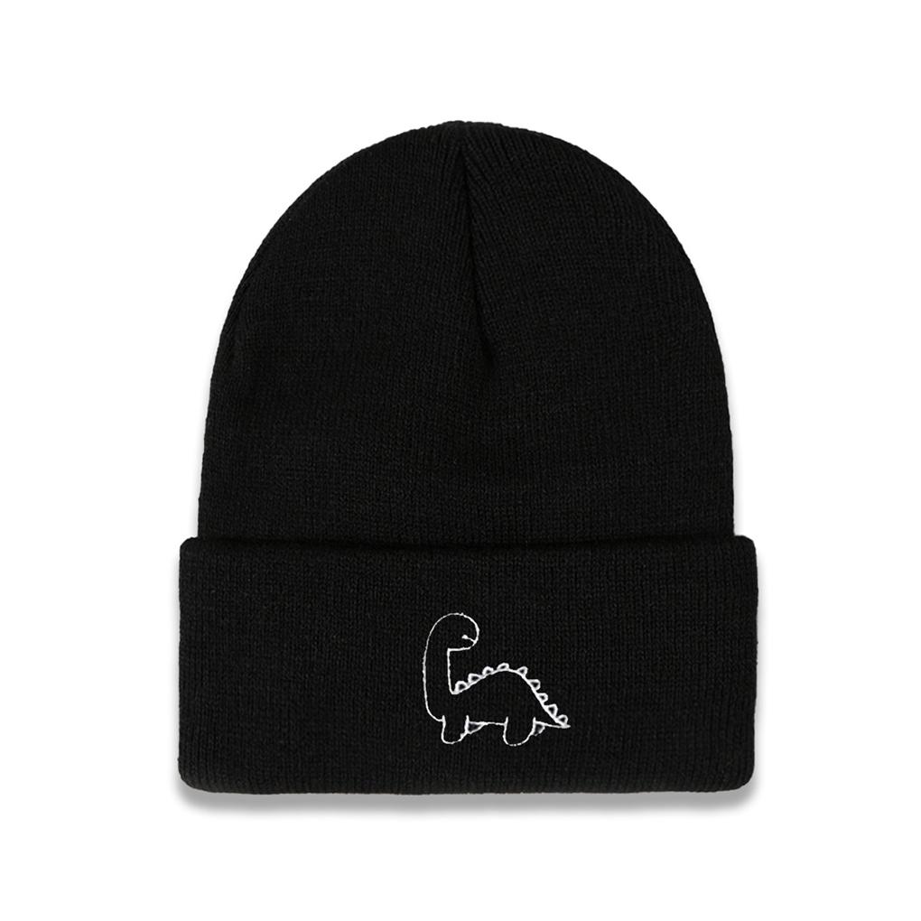 

Cold Autumn Winter Knitted Hats Acrylic Fiber Warm-keeping Fashion Cap Thickened Headwear Beanie Sporting Casual Party
