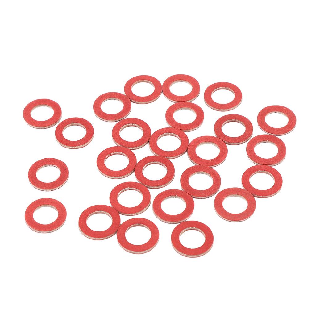 100 Pcs Outboard Oil Drain Gasket 90430 08020 90430 08021 00 Red Plastic Outboard Engine Oil Drain Seals