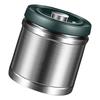 Vacuum Sealed Kitchen Container 304 Stainless Steels Food Storage Jar Kitchen Organiser for Dry Food And Spices
