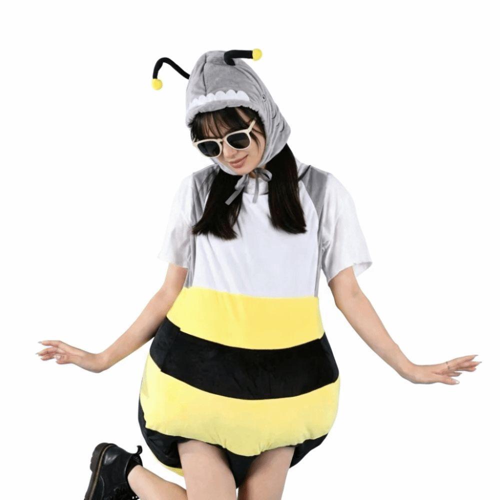 Photo Prop Bee Shark Cosplay Costume Yellow Bee Animal Cosplay Props Children