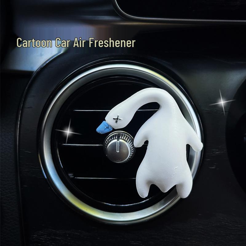 New Aromatherapy Little Duck Car Vent Ornament with Scent Chips
