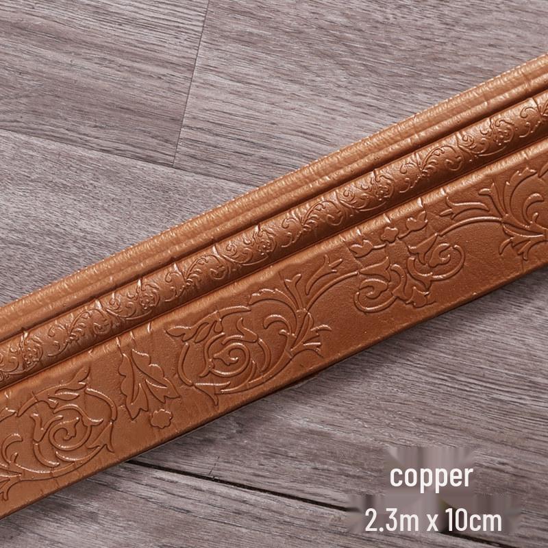 3D Self-Adhesive Waterproof Skirting & Door Frame Decorative Stickers