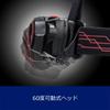 GENTOS Flashing Function LED Headlight [Brightness 320 Lumens Practical Lighting 6 Hours Red Sub LED] 3 AAA Types or Sold Separately Double Star