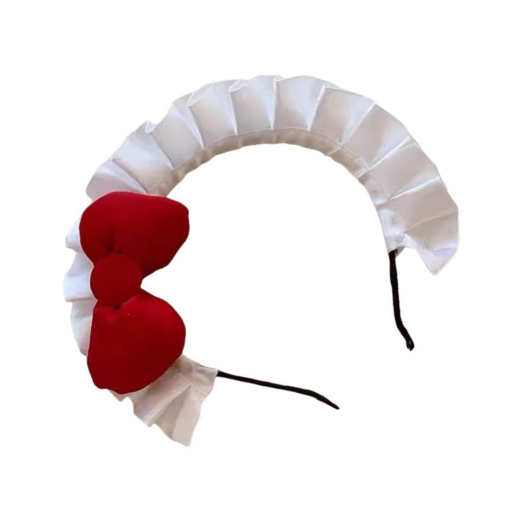 Ruffle Headbands Cosplay Hair Clip Headwear Hairbands Headwear Makeup Washing Face Hairbands Birthday Party