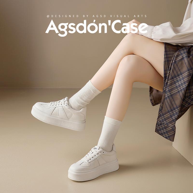 New summer casual platform white board shoes classic retro sneakers