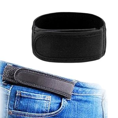 Elastischer Gürtel für Herren und Damen, ohne Schnalle, unsichtbar, weich, verstellbar, einfarbig, Verschlussband, Stretchmaterial, ultraweicher Polsterbund