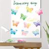 12 Pcs Colourful Butterfly Sticky Notes Memo Pads Office Stationery Handbook Stickers School Supplies