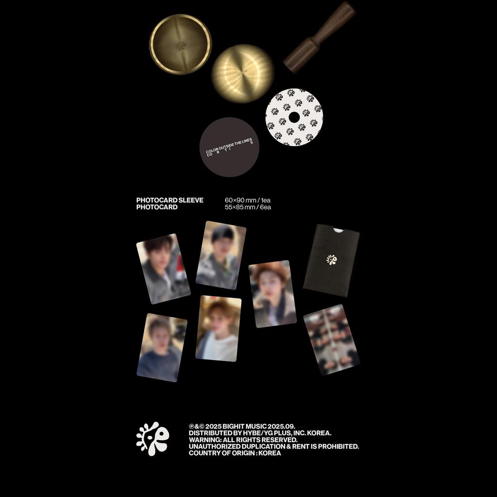 CORTIS [COLOR OUTSIDE THE LINES] Singing Bowl ver.
