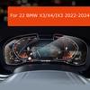 Car Navigation Tempered Glass Screen Protector Film For BMW X1/X2/X3/X4/IX3/X5/X6X7-2024 Car Interior Accessories