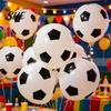 Articole de petrecere pentru fani fotbal 36 Inch Baloane, Rezistente la explozie Latex Balon cu imprimeu fotbal Temă sportivă Decor pentru Ziua meciului, Durabile