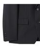 Customellow Black Slim Fit Summer Setup Jacket C9Jam25401Bkx