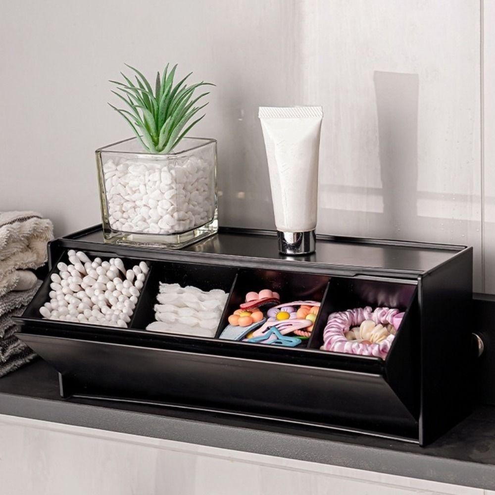 Stanzfreie magnetische Kühlschrank-Aufbewahrungsbox Kunststoff Seitenhänge-Aufbewahrungsregal Badezimmer