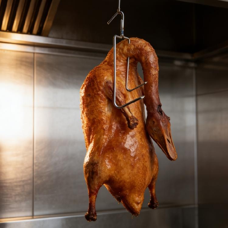 Packung mit 10 leicht zu reinigenden Hängern aus 316er Edelstahl für BBQ-Grillen, Outdoor-Kochen, Lebensmittelverarbeitung, Zubehör