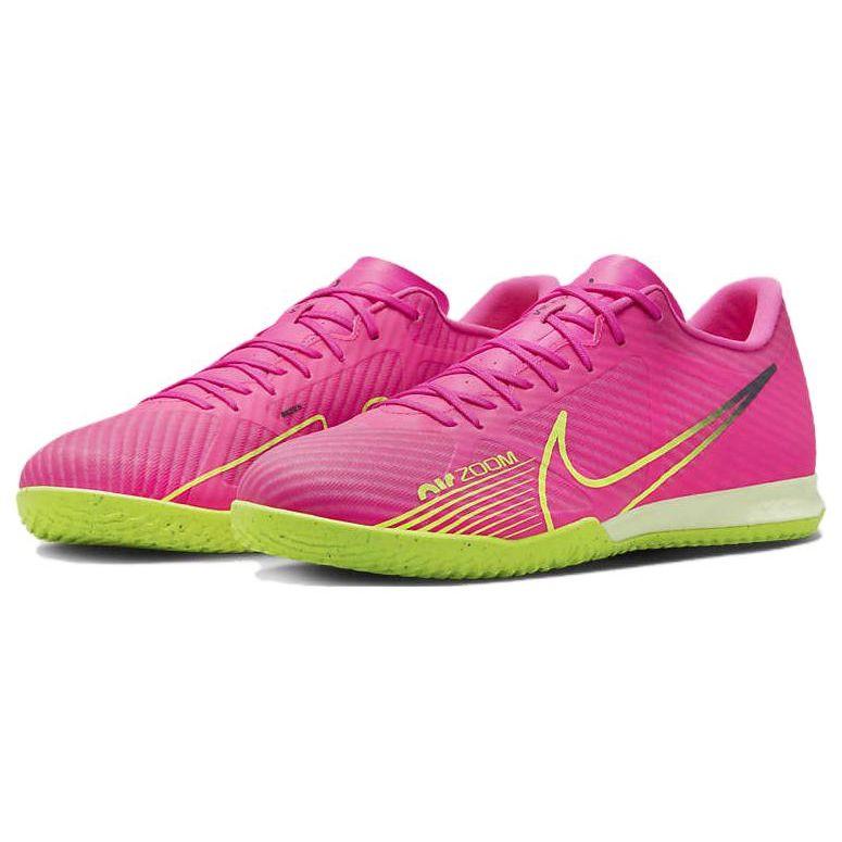 Nike Zoom Mercurial Vapor 15 Academy IC Luminous Pack Herresneakers Rosa Pink-Blast Gridiron DJ5633-605