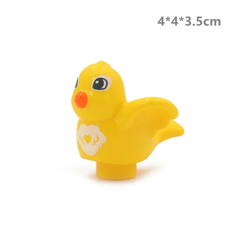 Große Bausteine Outdoor Wald Pflanzen Serie Blume Gras Baum Bauernhof Schmuck Zubehör Kompatible Szenen Spielzeug Kinder Bausteine