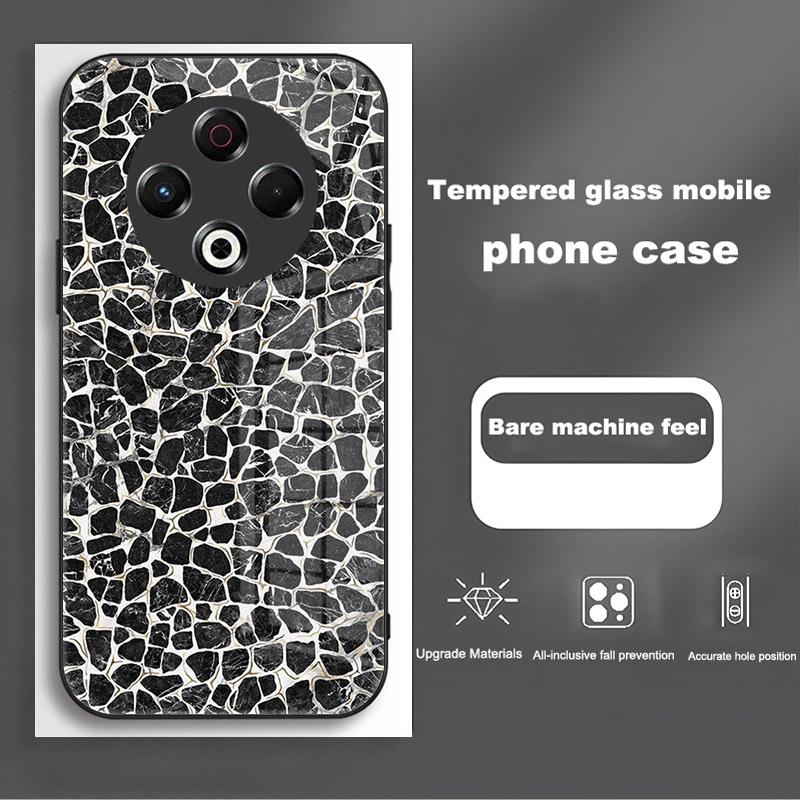 

For Tecno Spark 30 4G Case Shockproof Bumper Coque For Tecno Spark 30 Pro 4G Tempered Glass Cases Spark30 Luxury Cover Shell Spark 30 4G