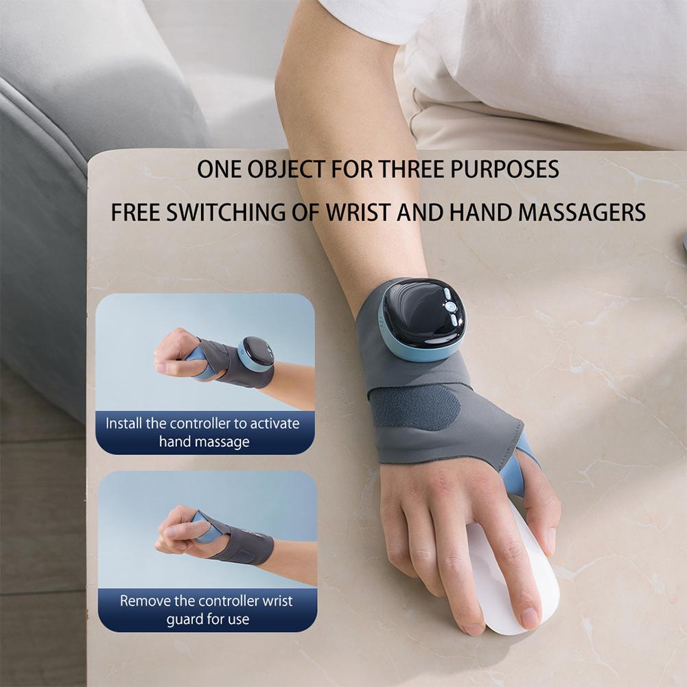 EMS Wrist Guard Wrist Support Strap 5 Modes 9 Levels Wrist Compression Brace Adjustable Wrist Protector Bandage for Tendonitis