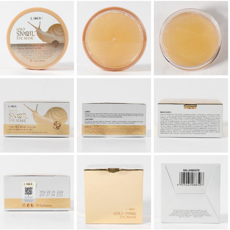 50PCS Masque Yeux Hydratant Or Hydratant Masque Yeux Hydratant Atténuation des Cernes Patchs Yeux Poches Sous les Yeux Raffermissement Patch