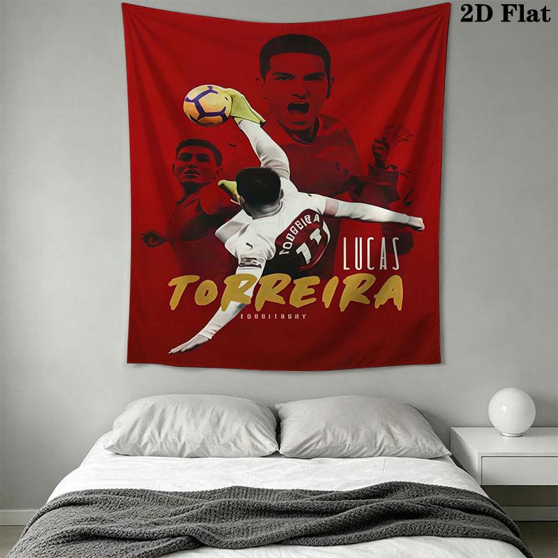 Arsena team Wall Hanging Printed Fabric Blanket Decorative Tapestries for Bedroom Living Room Home Decor