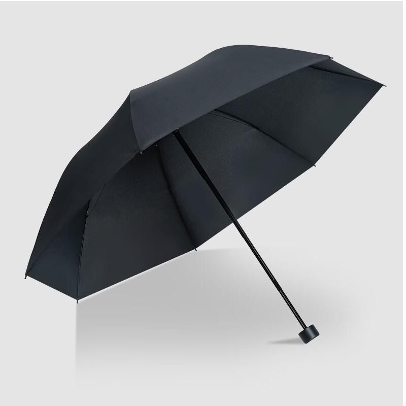 Hongye Triple-Fold Windproof Sun & Rain Umbrella