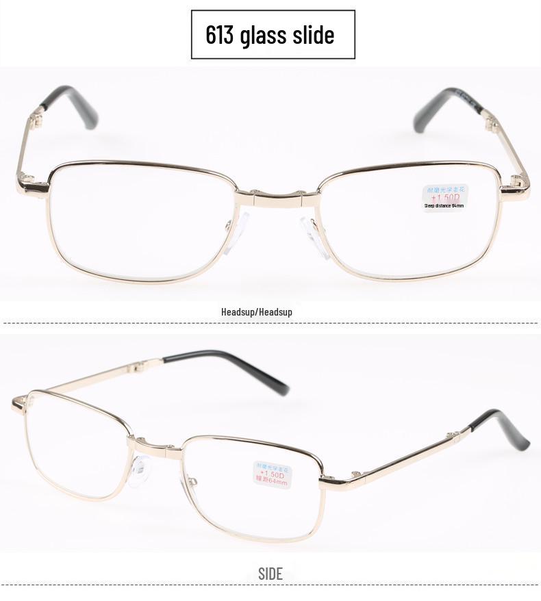 Zhenhao Folding Ultralight Anti-Blue Light Reading Glasses for Men and Women - Stylish, Comfortable, Portable, and Elegant.
