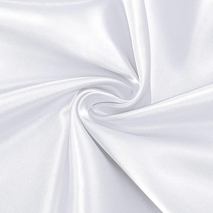 3m/5m Satin Fabric By The Yard Shiny Luxury Metallic Shiny Upholstery Lining Drapery DIY Crafts Soft  for Wedding Decorations