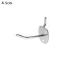 Convenient Home Holder Hang Fits Perforated Goods Shelf Storage Racks Display Hooks Retail Shop Peg